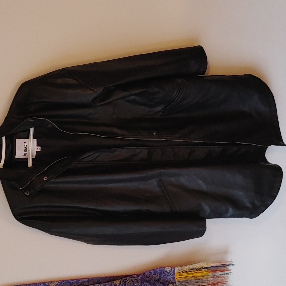 Vegan leather jacket